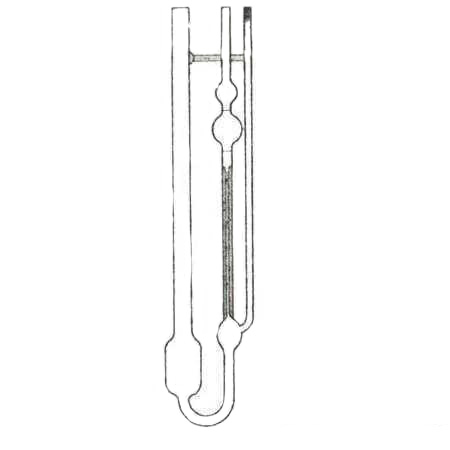 玻璃儀器，1836帶常數(shù) 三管烏氏粘度計（稀釋型）0.39mm