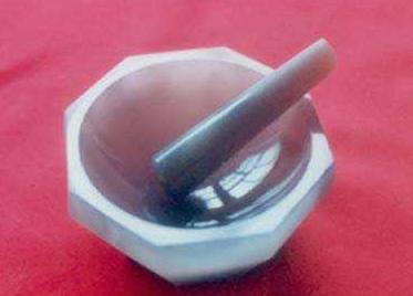 玻璃儀器，瑪瑙研缽 規(guī)格：70mm