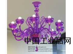 臺(tái)燈高端溫馨情調(diào)創(chuàng)意酒吧KTV簡(jiǎn)約歐式吊燈 紫虹燈飾