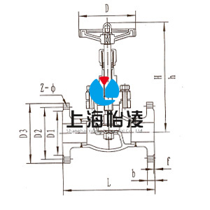 大口徑低溫短軸截止閥圖紙 大口徑低溫短軸截止閥圖紙