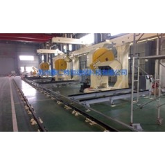 龍門(mén)吊掛機(jī)器人焊接,外部L型變位機(jī)